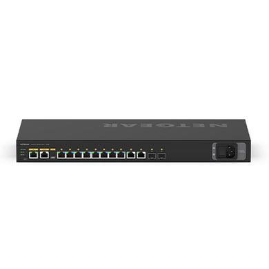 NETGEAR M4250-10G2XF-PoE+ Switch gestionado L2/L3 Gigabit Ethernet (10/100/1000) Power over Ethernet (PoE) 1U Negro GSM4212PX-100EUS