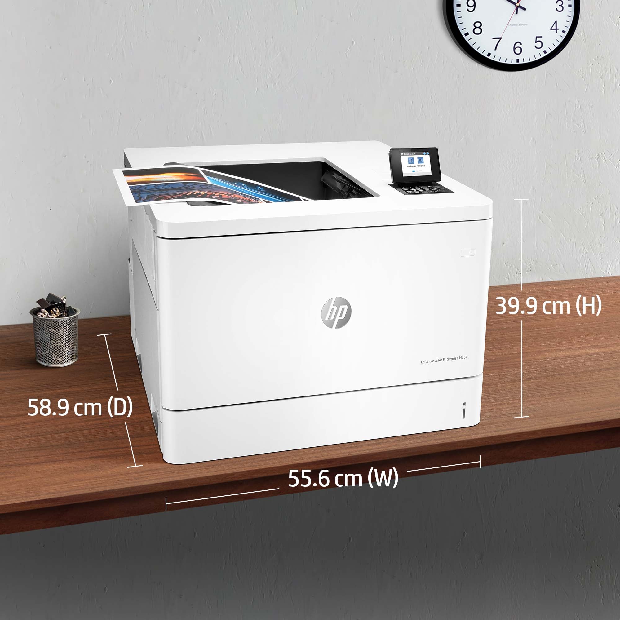 HP Color LaserJet Enterprise LaserJet Enterprise M751dn Color Printer, Ethernet Only; Duplex