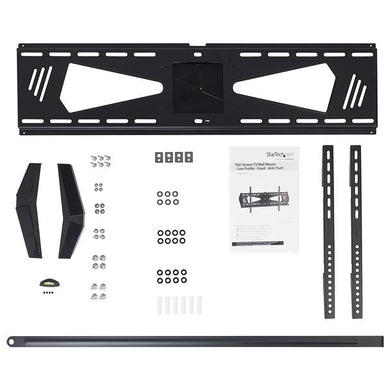 Soporte de pared StarTech.com para TV de pantalla plana de 37" a 75", antirrobo fijo FPWFXBAT