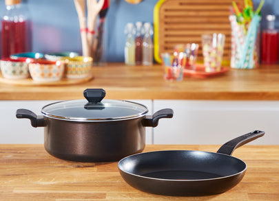 Tefal 28cm Easy Cook & Clean Thermospot No induction B5540602