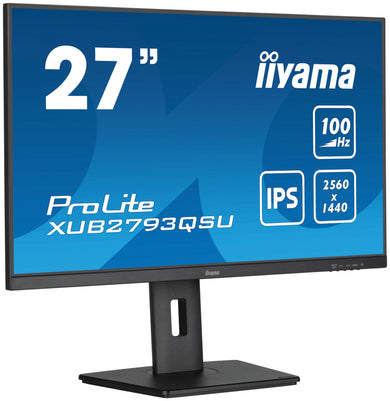 iiyama ProLite XUB2793QSU-B6 27" IPS QHD 100Hz 1ms Negro