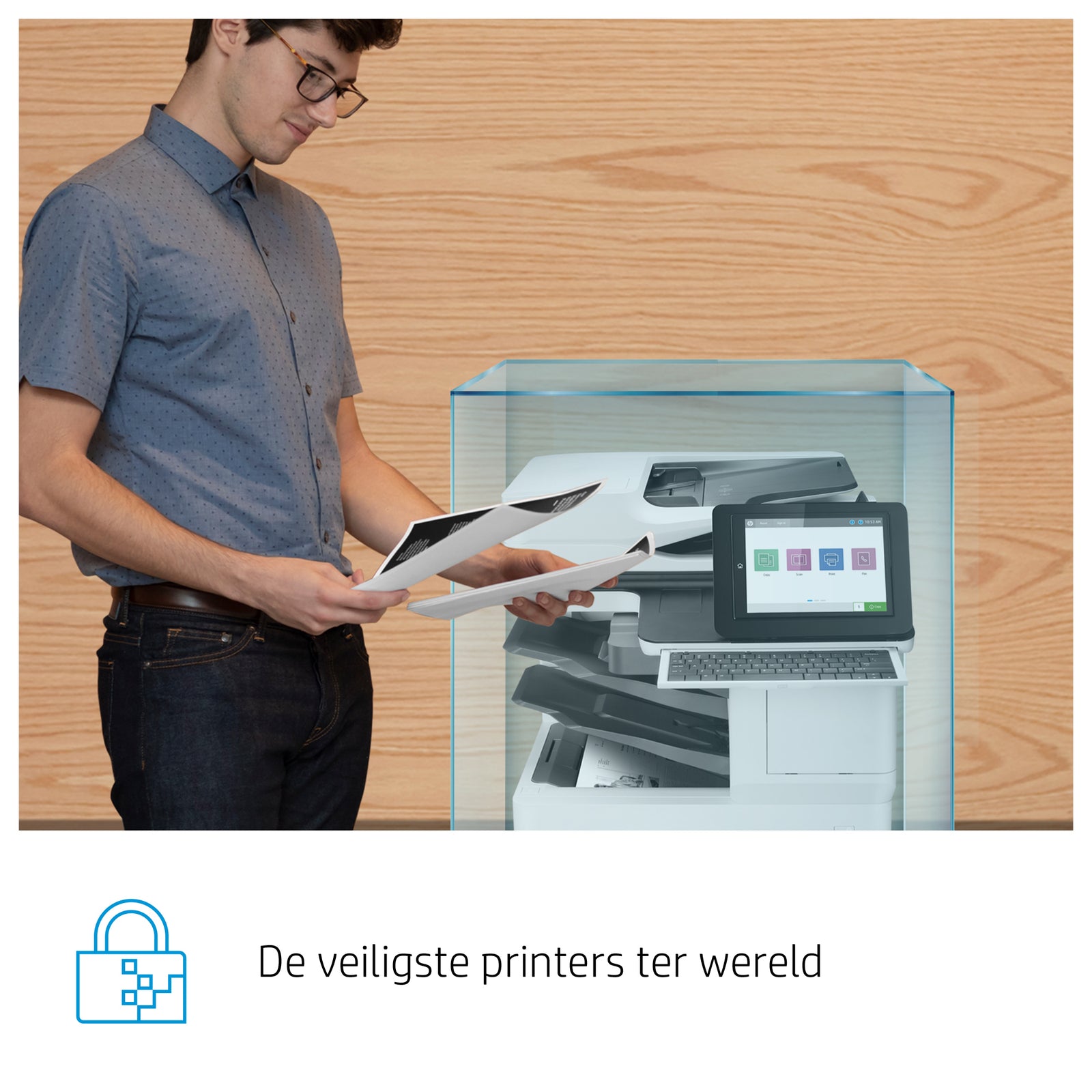 HP LaserJet Enterprise Flow MFP M635z 7PS99A#B19 - Blanco y negro, 65 ppm