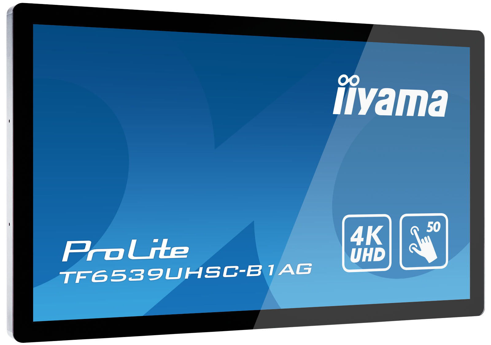 IIYAMA TF6539UHSC-B1AG IMAGNO PERSOTO INTERACTIVO DESCRIPTIVO PLATO 165.1 cm (65 ") LCD 500 CD/m² 4K Ultra HD Black Touchsid