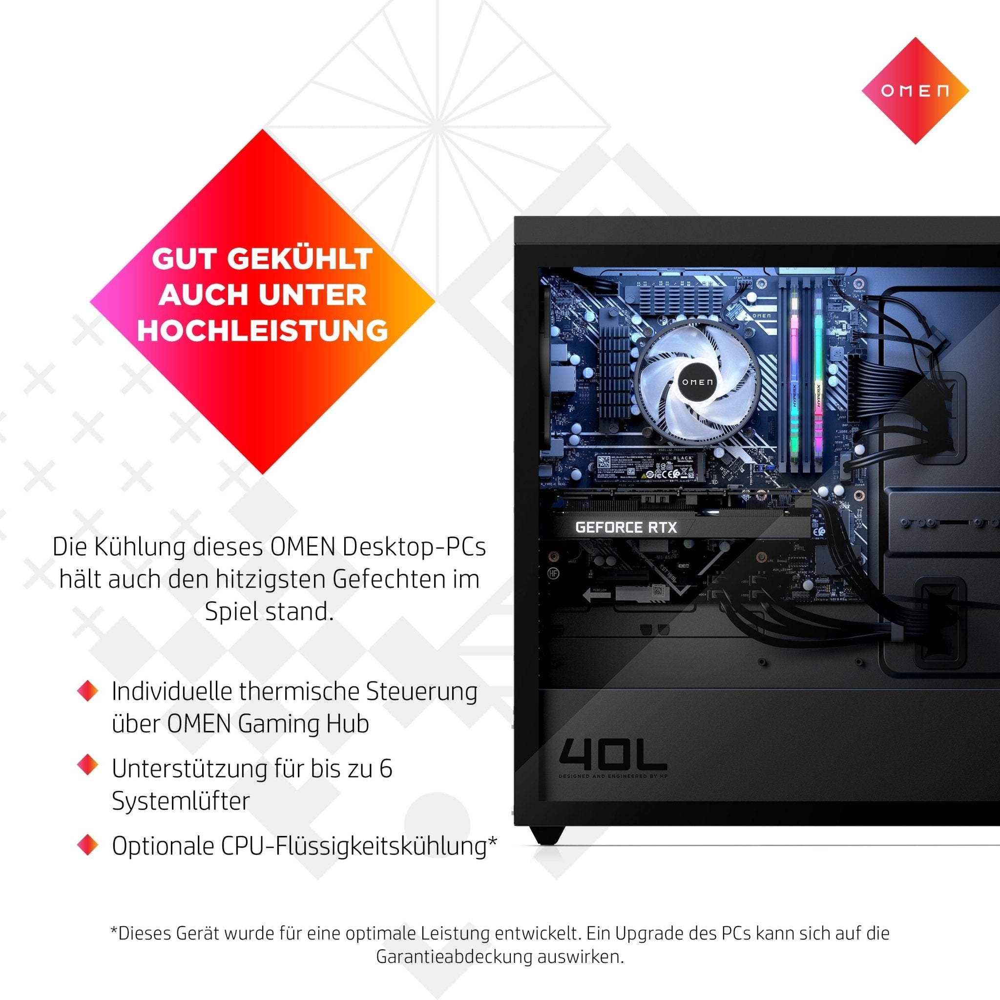 HP OMEN 40L GT21 - 1024ng 800M8EAABD - Compridis