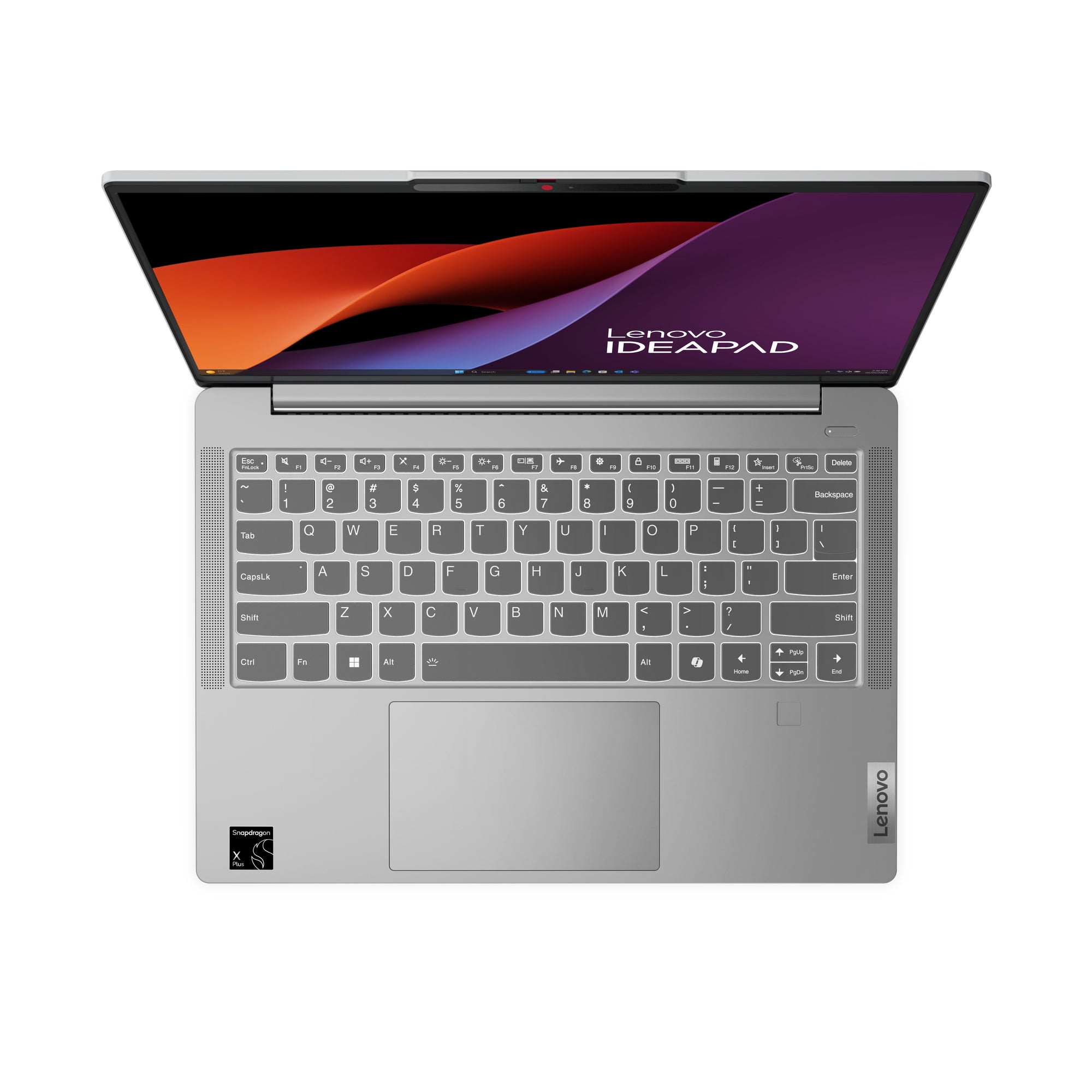 Lenovo IdeaPad Slim 5 14Q8X9 Copilot+ PC Qualcomm Snapdragon X1P-42-100 Laptop 35.6 cm (14") WUXGA 16 GB LPDDR5x-SDRAM 1 TB SSD Wi-Fi 7 (802.11be) Windows 11 Home German Grey 83HL0015GE