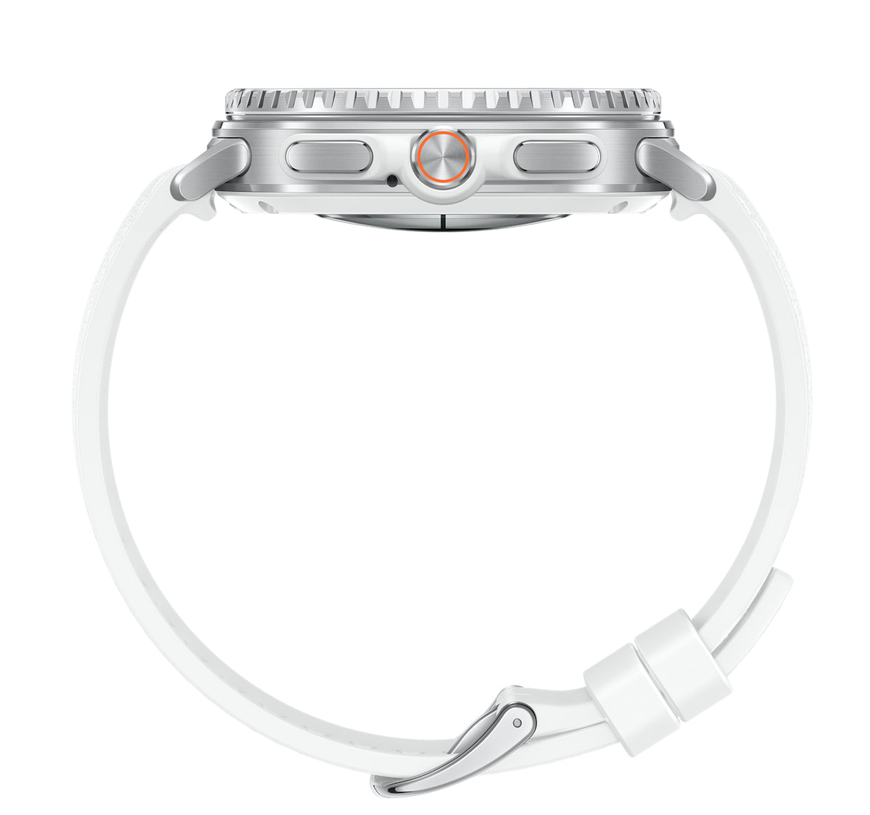 Samsung Galaxy Watch8 Classic 3,3 cm (1.3") AMOLED 46 mm Digitaal 438 x 438 Pixels Touchscreen Zilver Wifi GPS SM-L500NZWDWEU