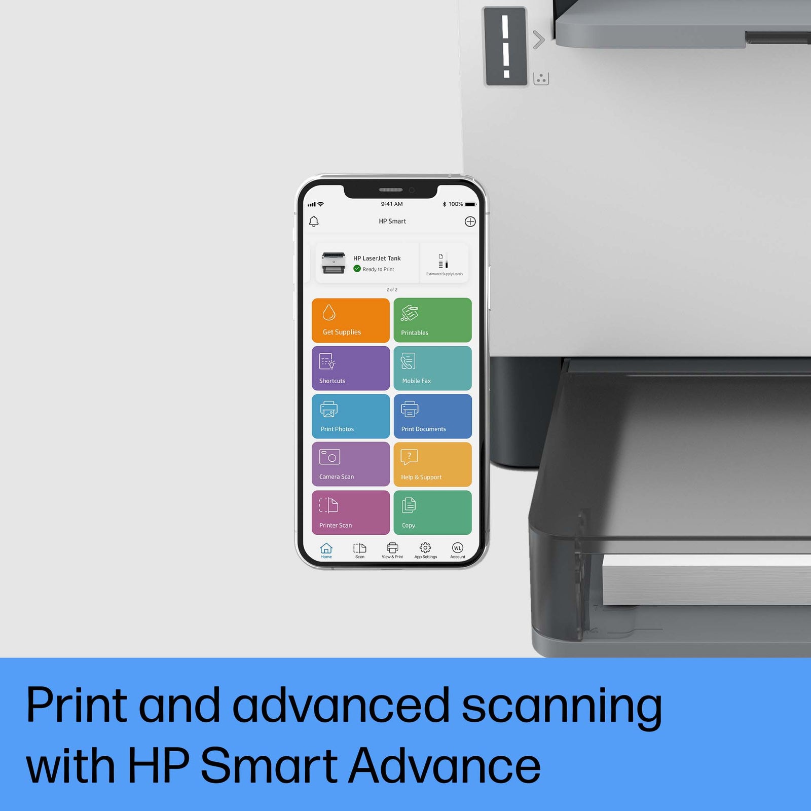 HP LaserJet Tank 2504dw Impresora - Monocromo, 22 ppm, Doble cara