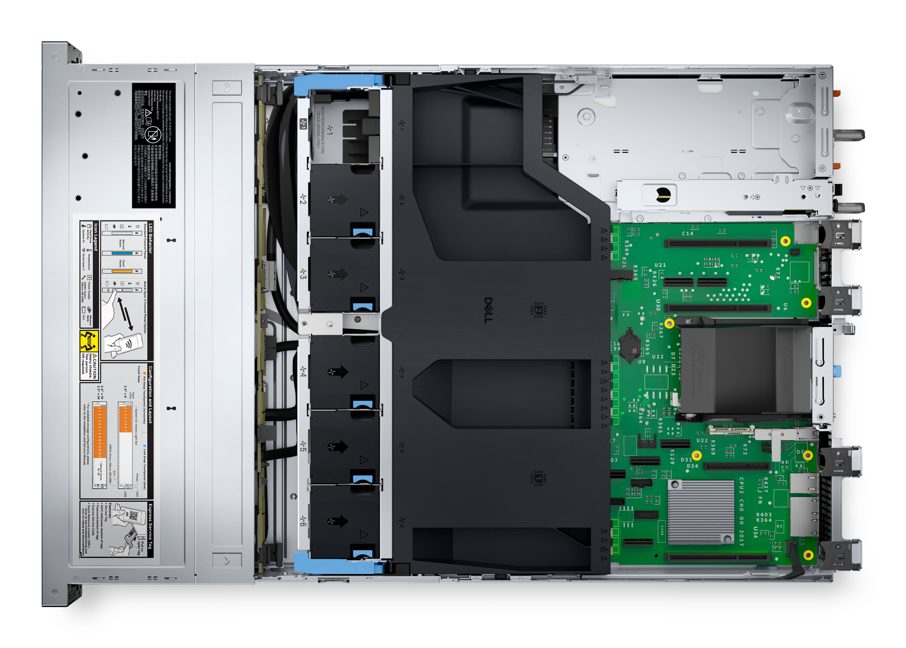 DELL PowerEdge R550 server 480 GB Rack (2U) Intel® Xeon® Silver 4314 2,4 GHz 32 GB DDR4-SDRAM 1100 W
