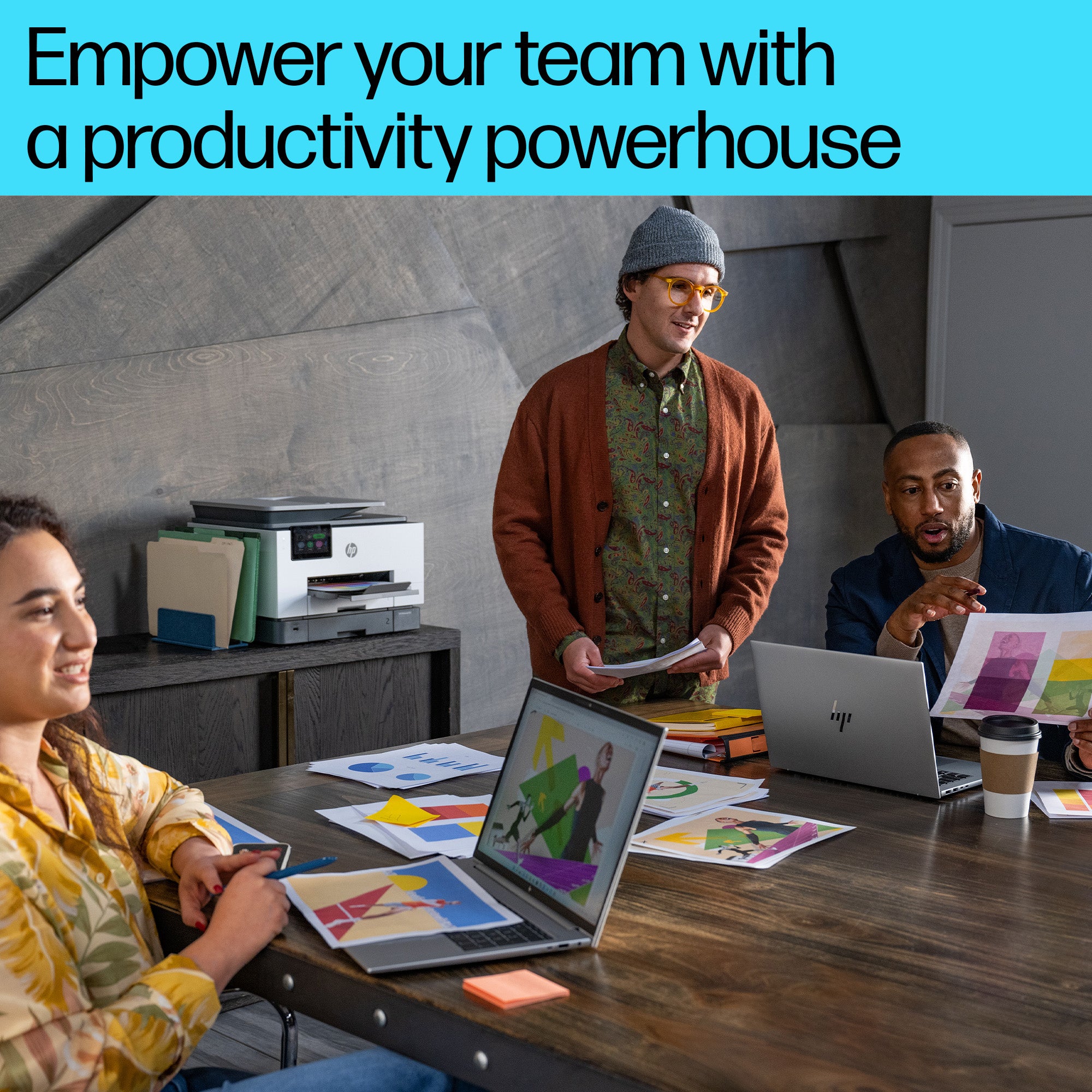 HP OfficeJet Pro 9135e Draadloos All-in-One Kleur Printer, Instant Ink; Dubbelzijdig printen 404M6B#687