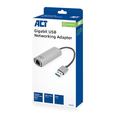 ACT Gigabit USB 3.2 netwerkadapter AC4410 - Compridis