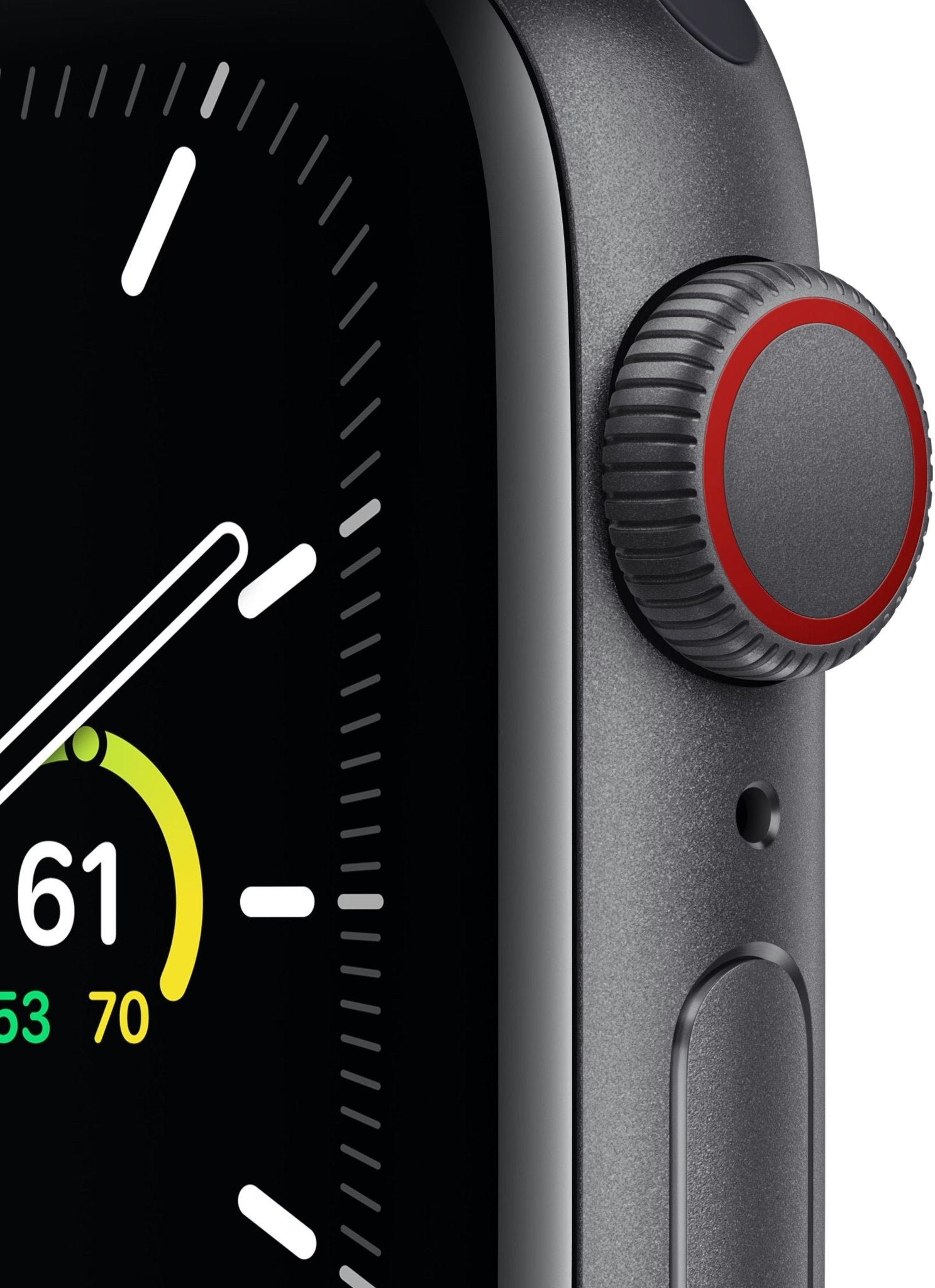 Apple Watch SE OLED 40 mm Digitaal 324 x 394 Pixels Touchscreen 4G Grijs Wifi GPS MYEL2FD/A - Compridis