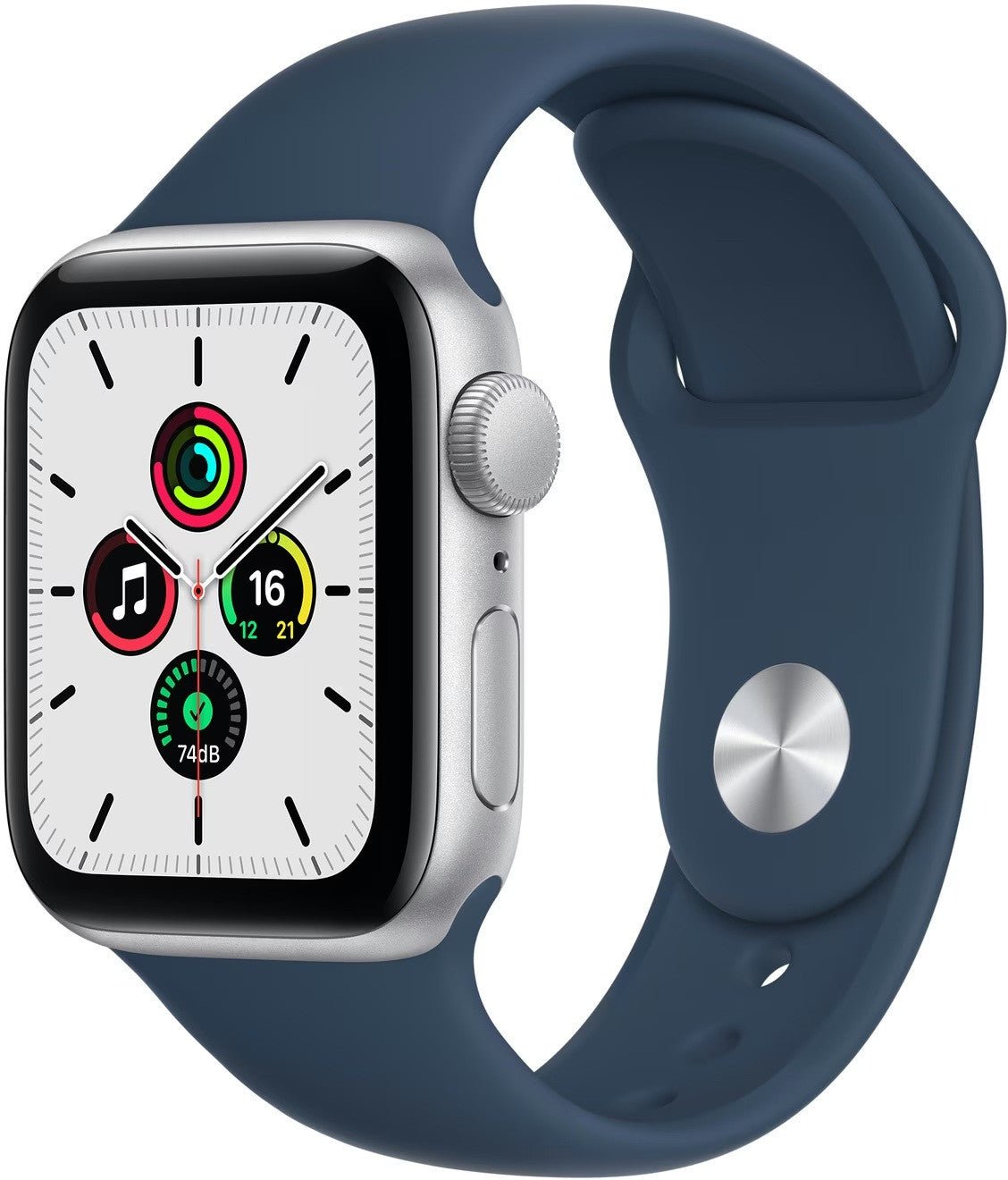 Apple Watch SE OLED 40 mm Digitaal 324 x 394 Pixels Touchscreen Zilver Wifi GPS MRE13QF/A - Compridis