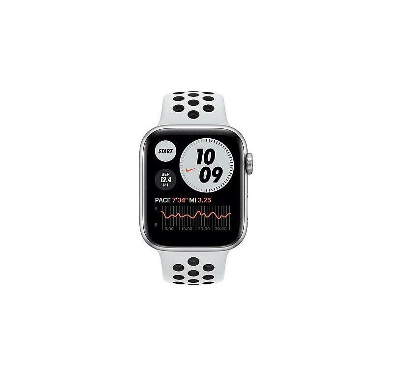 Apple Watch Series 6 Nike OLED 40 mm Digitaal 324 x 394 Pixels Touchscreen Zilver Wifi GPS M07C3FD/A - Compridis