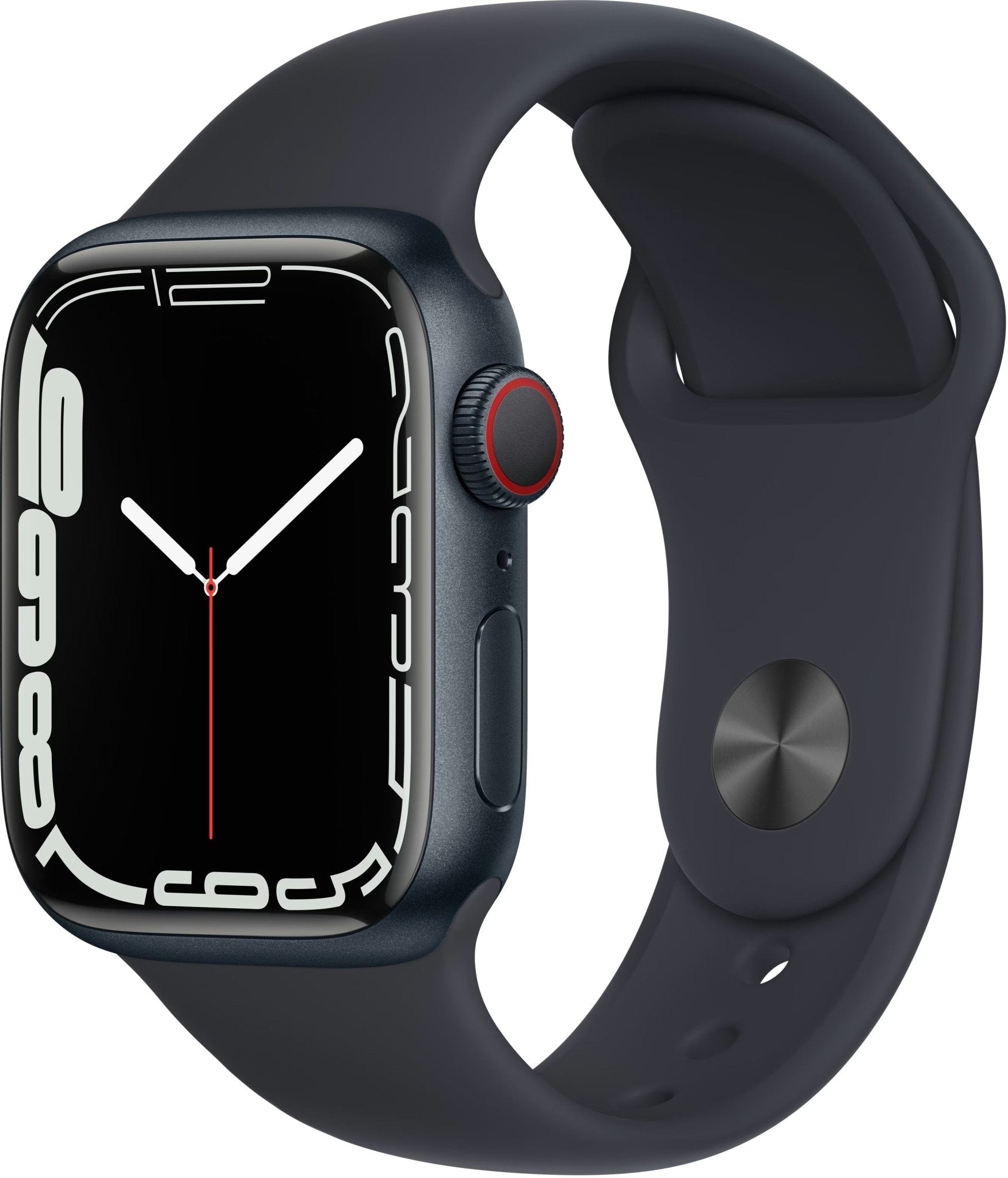 Apple Watch Series 7 OLED 41 mm Digitaal Touchscreen 4G Zwart Wifi GPS MKHQ3FD/A - Compridis