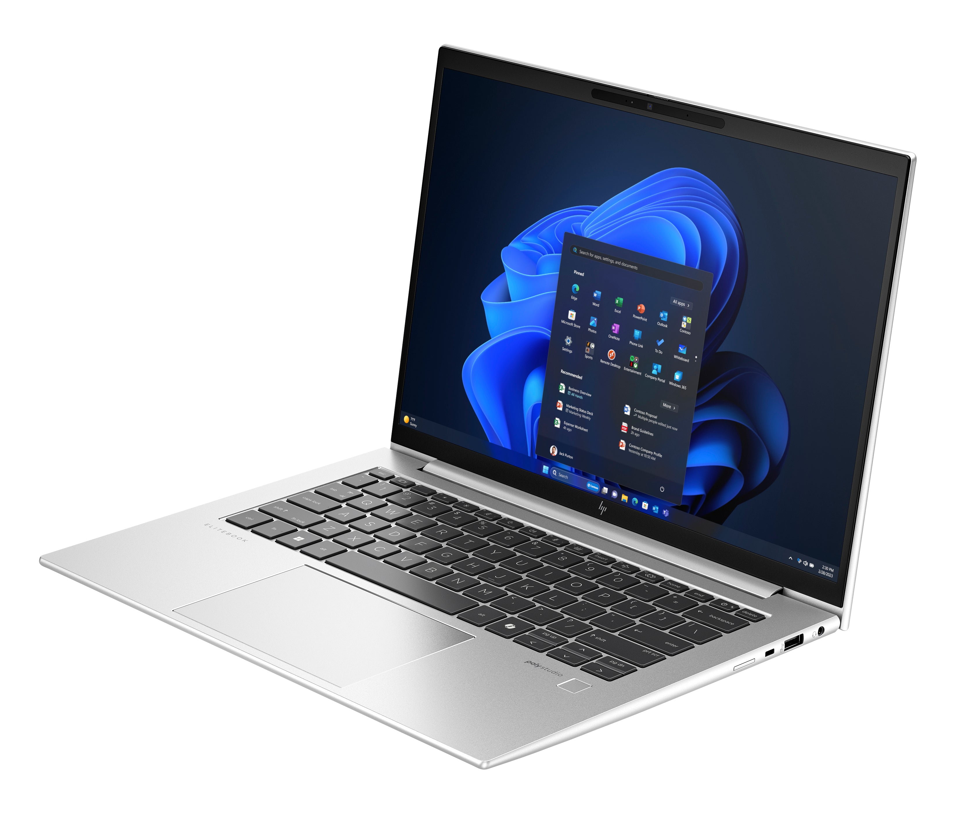 HP EliteBook 840 G11 Intel Core Ultra 5 125U Laptop 35.6 cm (14") WUXGA 16 GB DDR5-SDRAM 512 GB SSD Wi-Fi 6E (802.11ax) Windows 11 Pro AI PC Silver 970U1ET#ABF