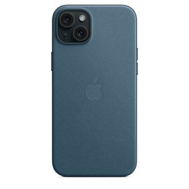 Apple Funda FineWoven con MagSafe para iPhone 15 Plus Azul Pacífico