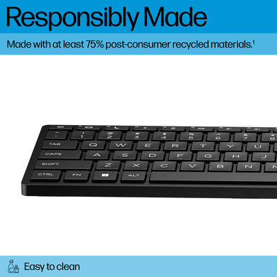 Teclado HP de escritorio con cable de 320 K <tc>QWERTZ</tc> (Suiza) 9SR37AA#UUZ