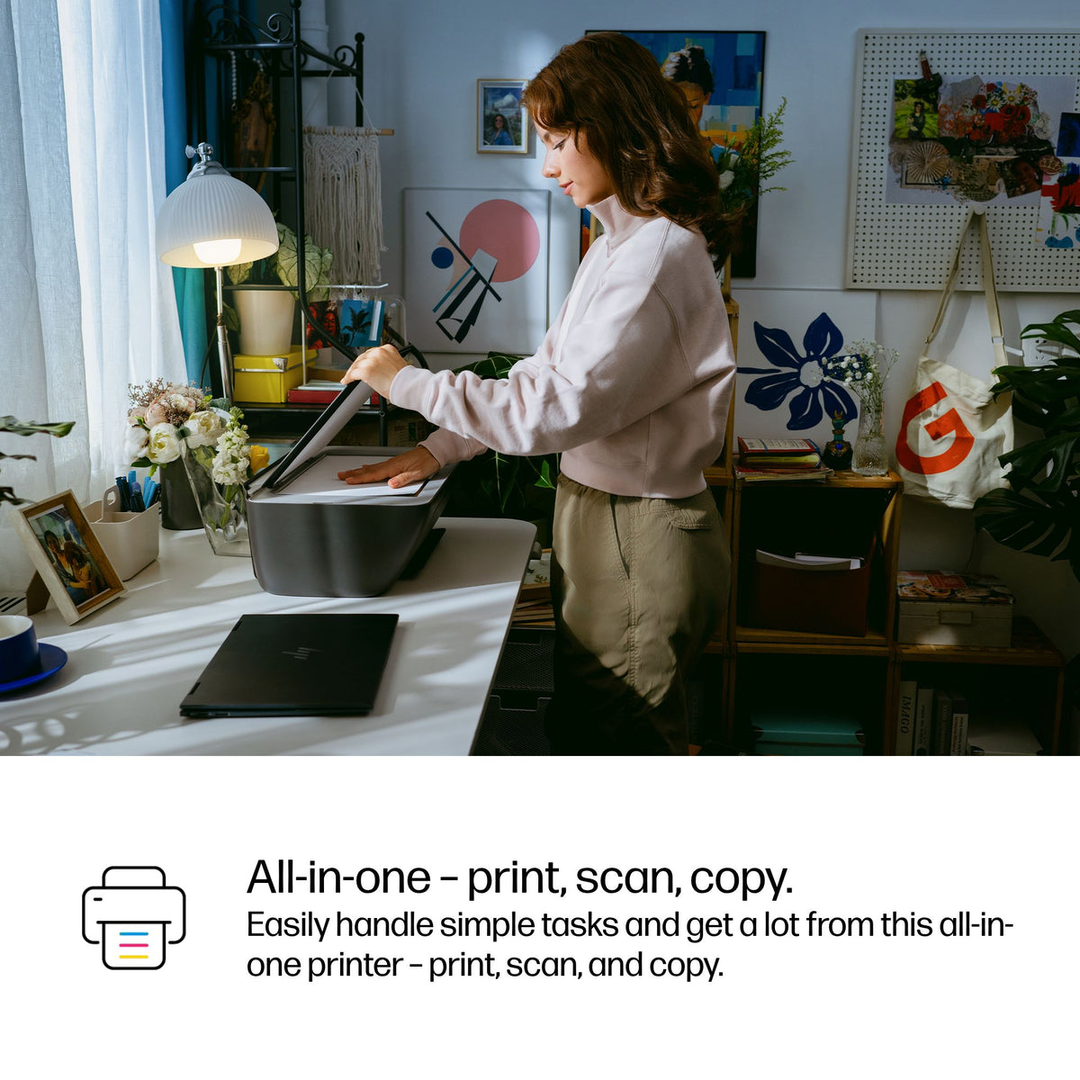 HP DeskJet 2910 Impresora Multifunción 89F98B - Imprimir, Copiar, Escanear