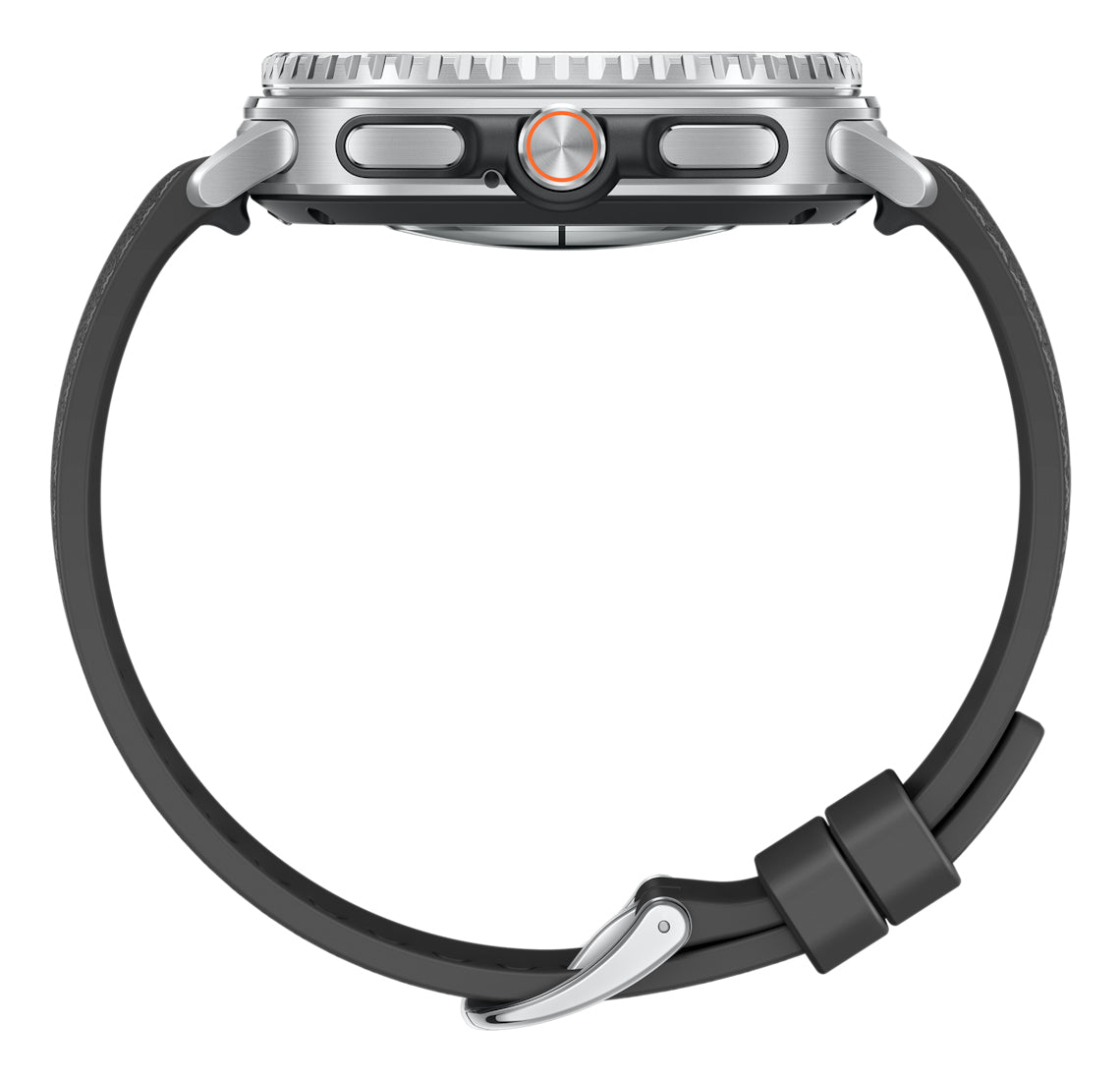 Samsung Galaxy Watch8 Classic 3,3 cm (1.3") AMOLED 46 mm Digitaal 438 x 438 Pixels Touchscreen Zilver Wifi GPS SM-L500NZKDWEU