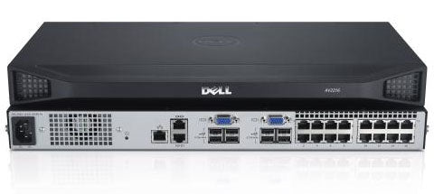 DELL DAV2216 - G01 KVM - switch Rack - montage Zilver A7485896 - Compridis