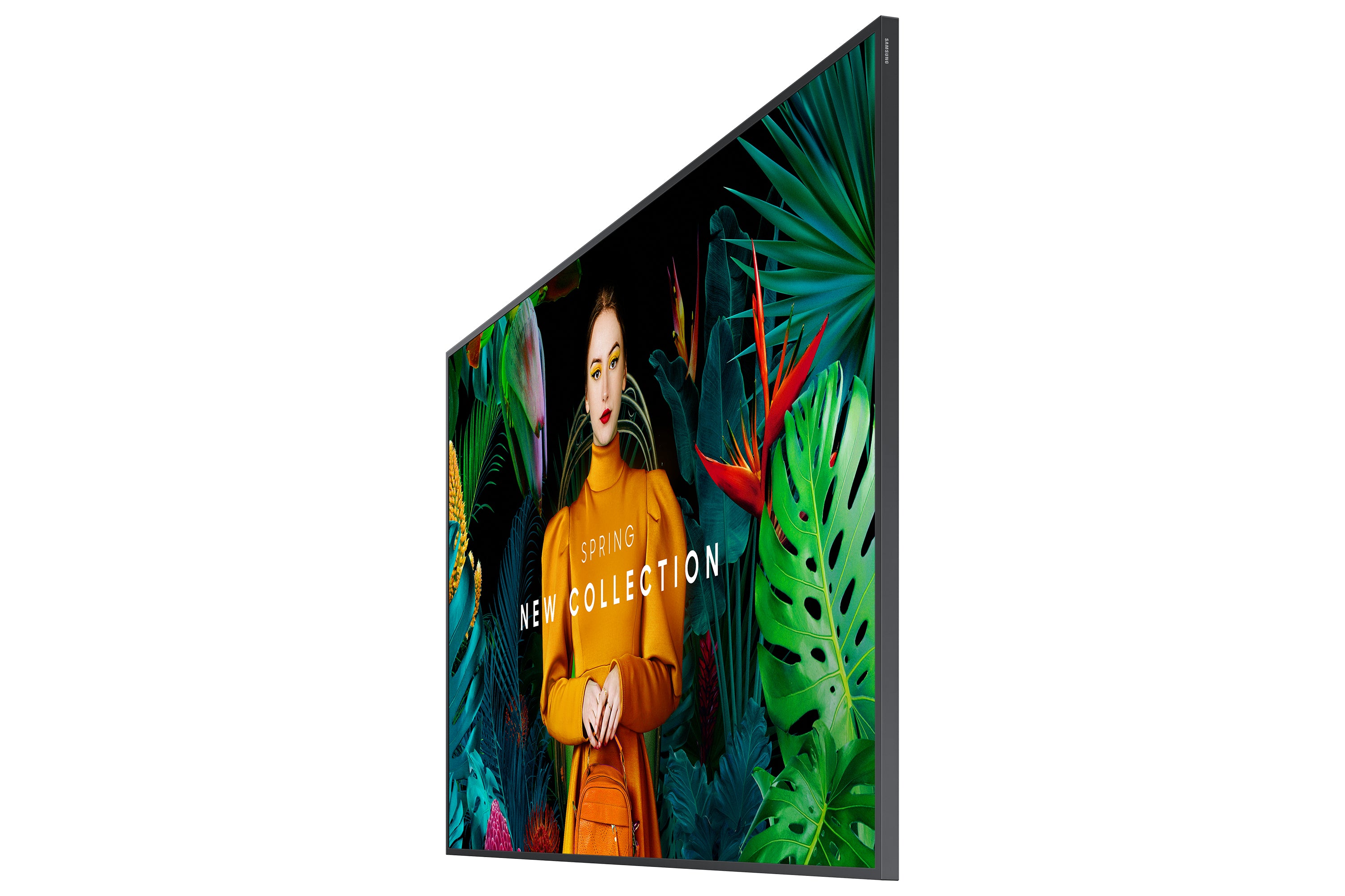 Samsung QB65C Digital signage flat panel 165.1 cm (65") LCD Wi-Fi 350 cd/m² 4K Ultra HD Black Built-in processor Tizen 7.0 16/7 LH65QBCEBGCXEN