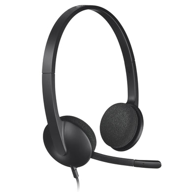 Logitech H340 Auriculares para ordenador USB con audio digital 981-000475