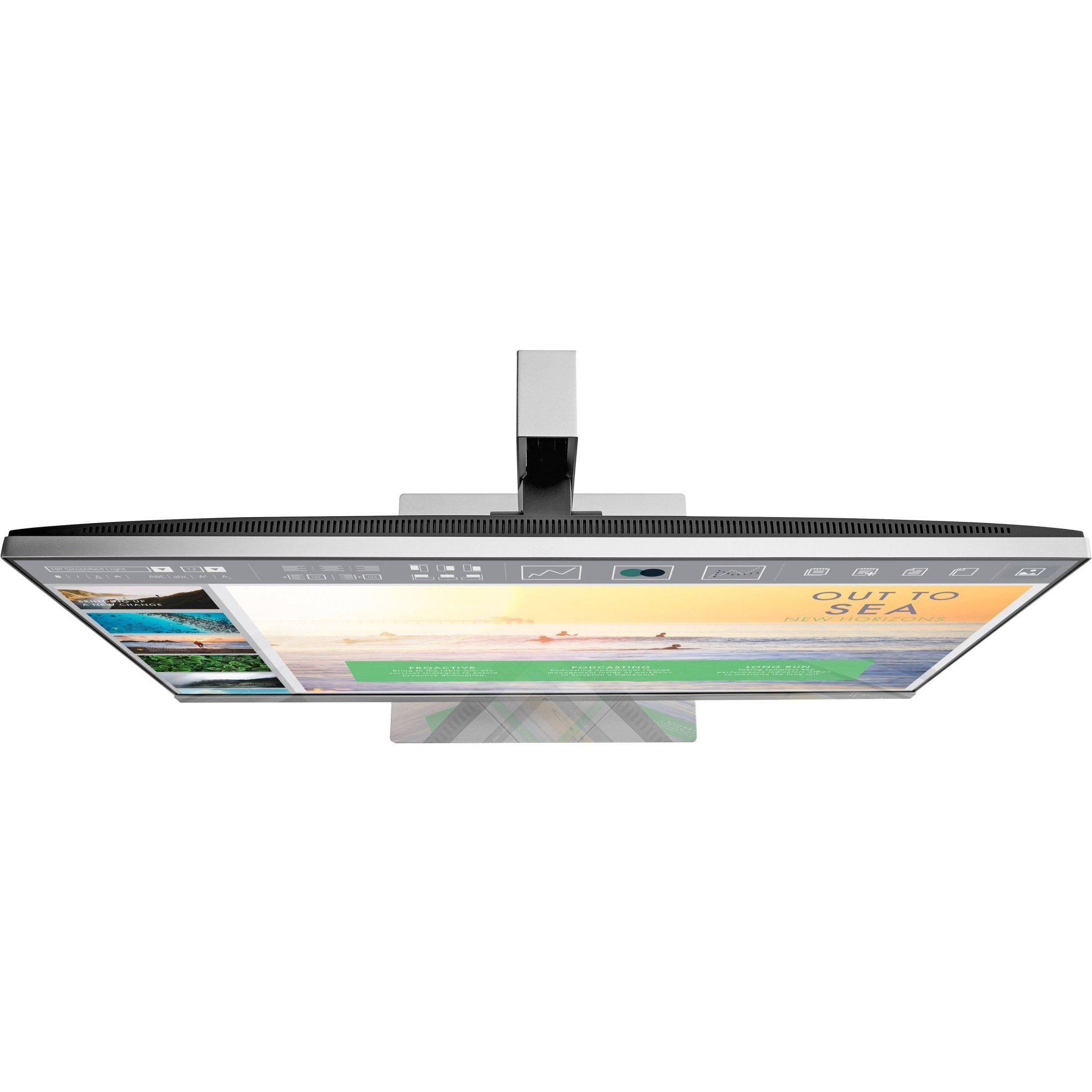HP Monitor EliteDisplay E233 Zilver HP vernieuwen 1FH46AA - Compridis