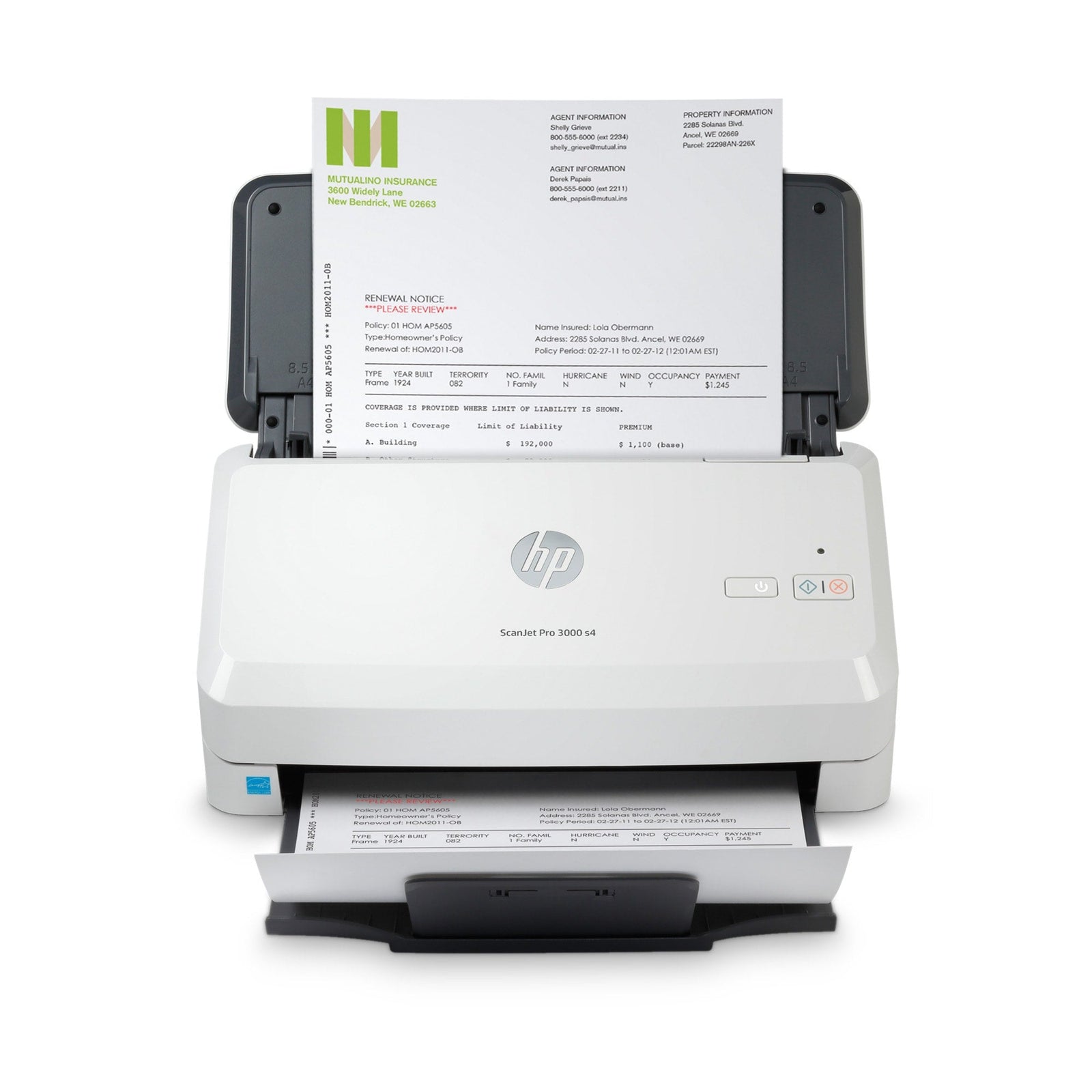 HP ScanJet Pro 3000 s4 6FW07AB19 - 40 ppm, 600 dpi, zwart - Compridis