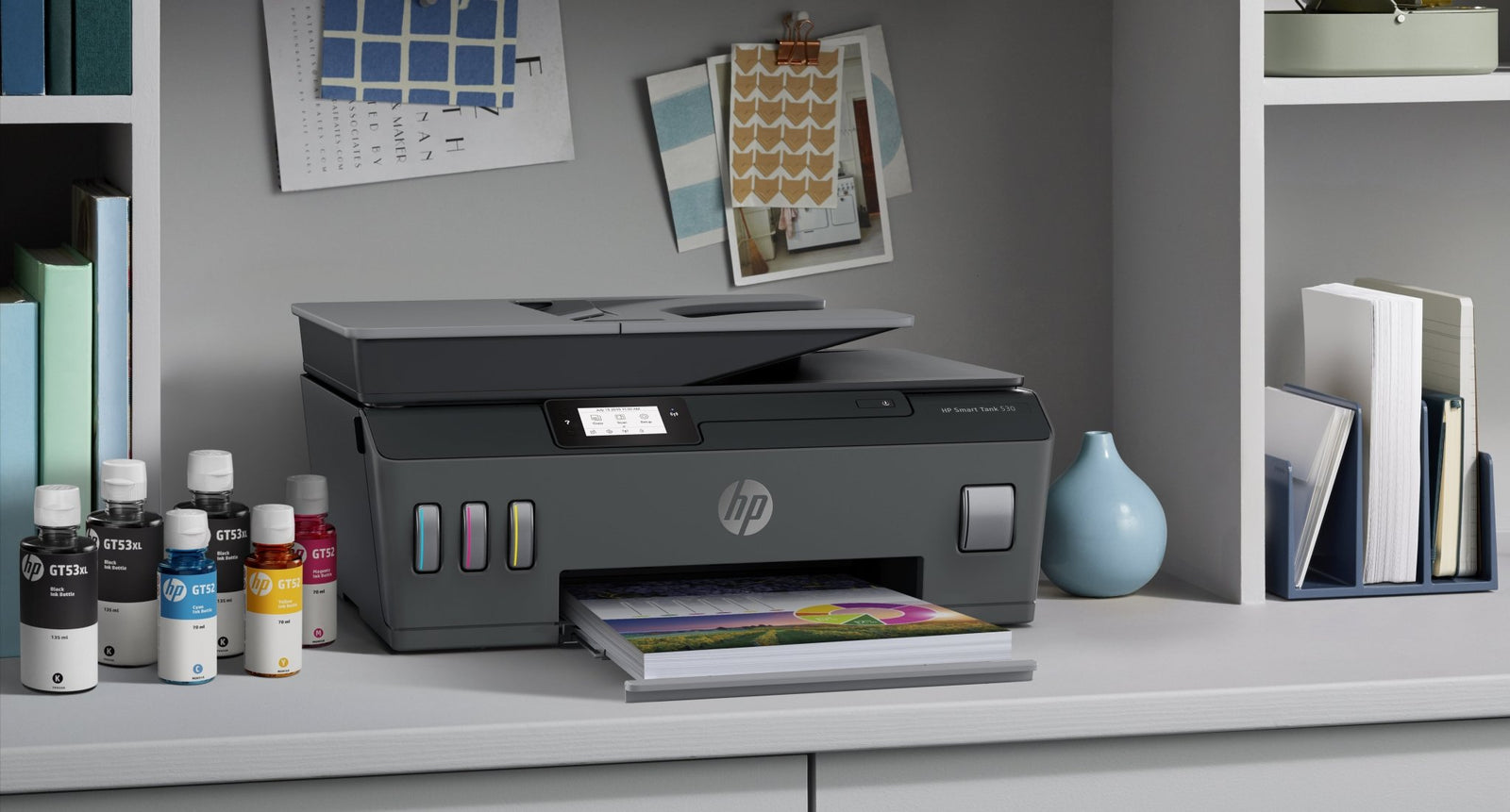 HP Smart Tank 530 AiO 4SB24A - All-in-One Printer met Wi-Fi - Compridis