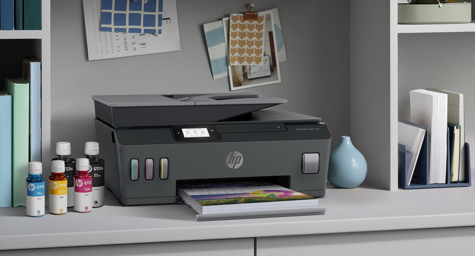 HP Smart Tank 530 AiO 4SB24A - All-in-One Printer met Wi-Fi - Compridis