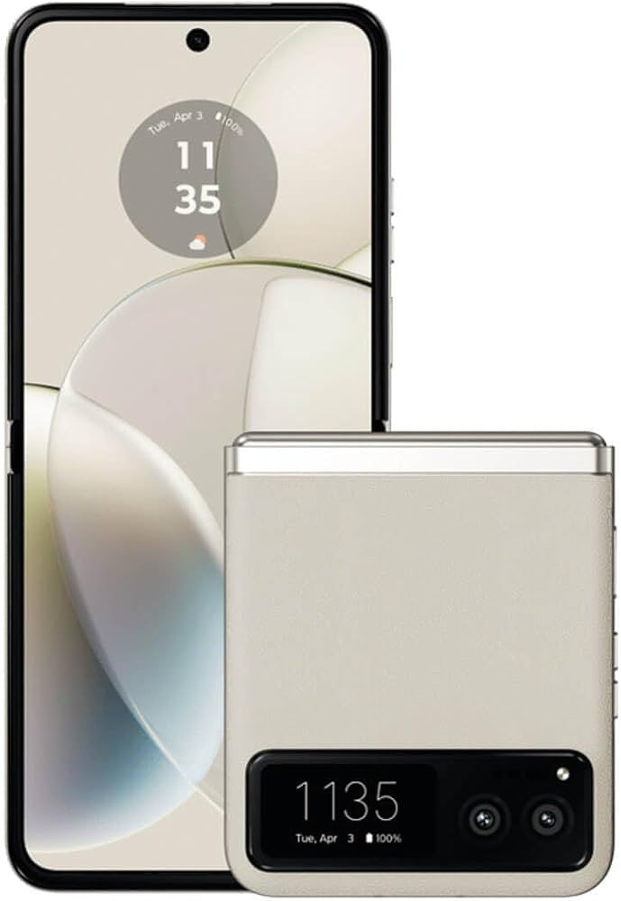 Motorola razr 40 17,5 cm (6.9") Dual SIM Android 13 5G USB Type-C 8 GB 256 GB 4200 mAh Crème
