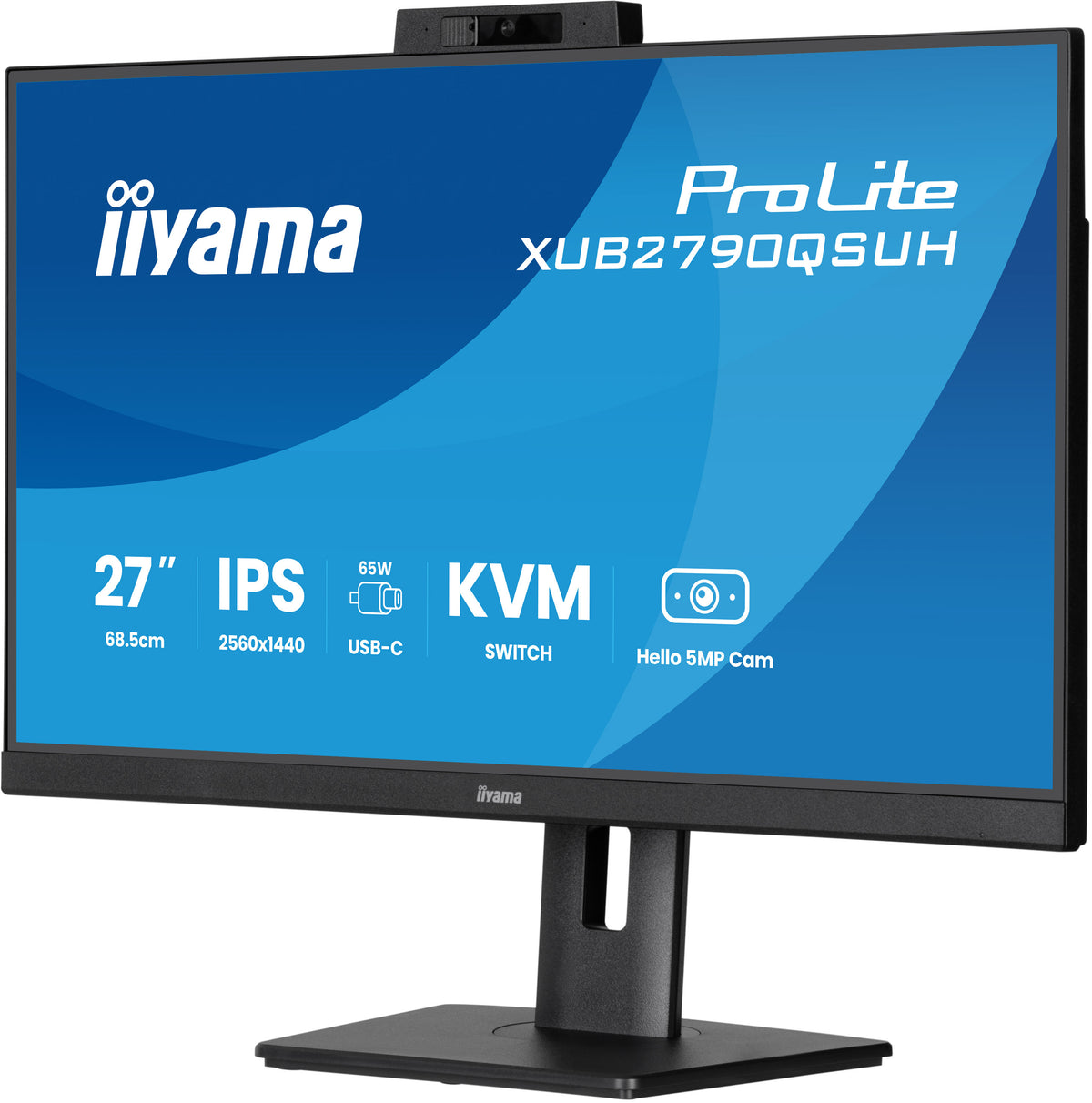 IIYAMA ProLite XUB2790QSUH-B2 27″ IPS QHD 100 Hz USB-C Negro