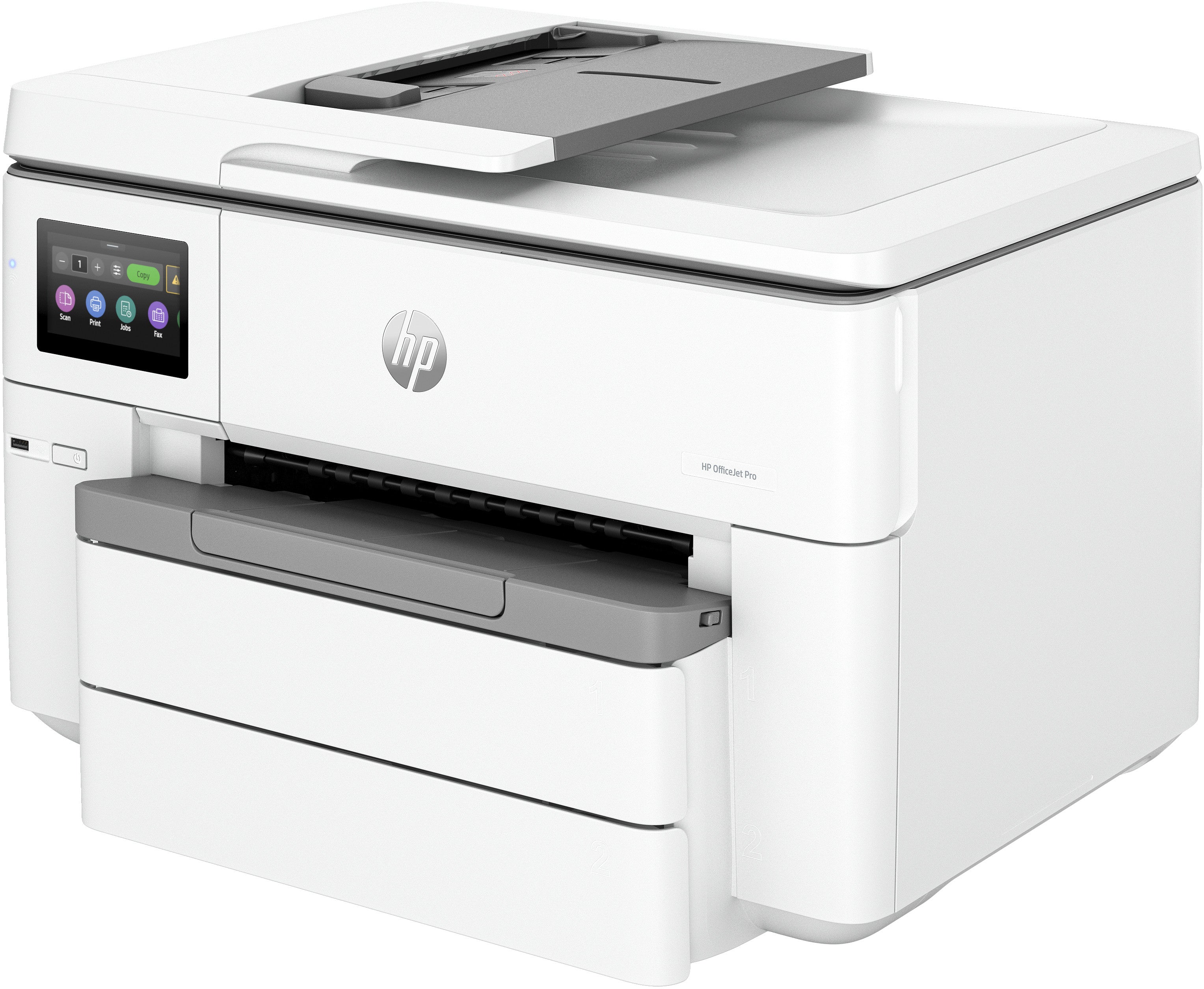 HP OfficeJet Pro 9730e Draadloos All-in-One Kleur Printer, Instant Ink; Dubbelzijdig printen