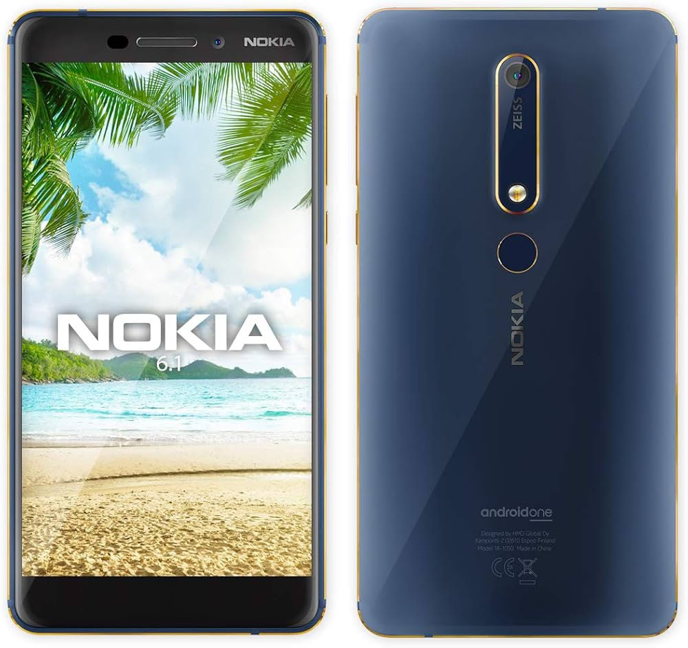 Nokia 6.1 14 cm (5.5") Android 9.0 4G USB Type-C 3 GB 32 GB 3000 mAh Blauw 11PL2L01A06