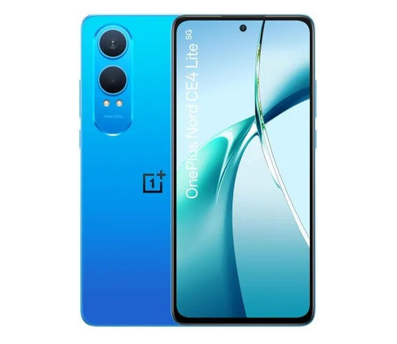 OnePlus Nord CE4 Lite 5G 16,9 cm (6.67") Hybride Dual SIM Android 14 USB Type-C 8 GB 256 GB 5110 mAh Blauw 5011110198
