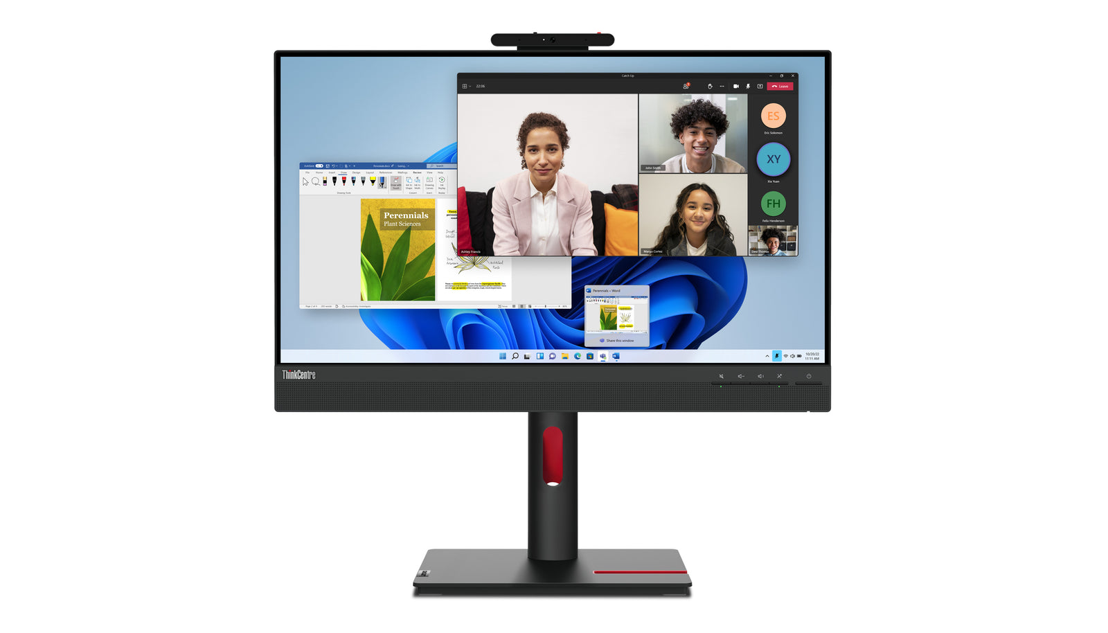 LENOVO ThinkCentre Tiny-In-One 24 GEN5 touch ir camera 23.8 12NCGAR1EU