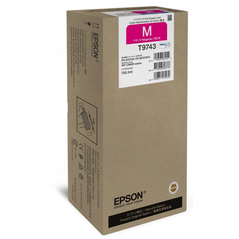 Epson C13T97430N inktcartridge 1 stuk(s) Origineel Magenta C13T97430N