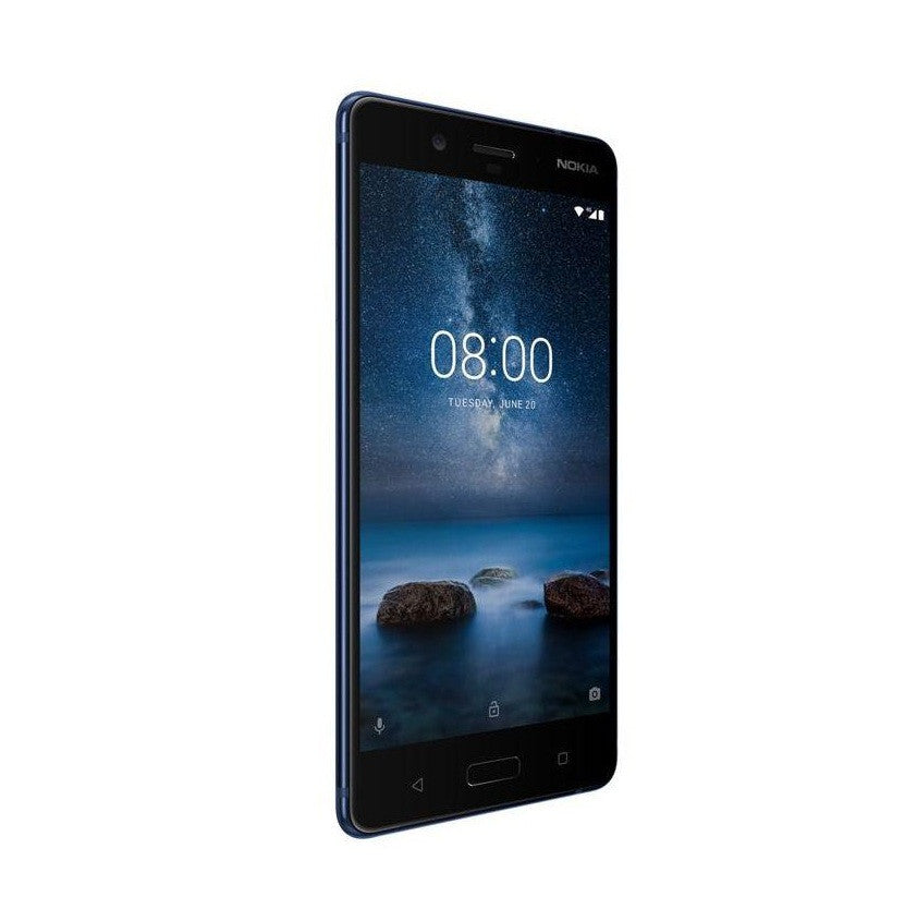 Nokia 8 13,5 cm (5.3") Single SIM Android 7.1.1 4G USB Type-C 6 GB 128 GB 3090 mAh Blauw 11NB1L01A30