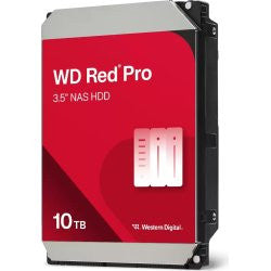 Western Digital Red Pro interne harde schijf 10 TB 7200 RPM 512 MB 3.5" SATA III WD103KFBX