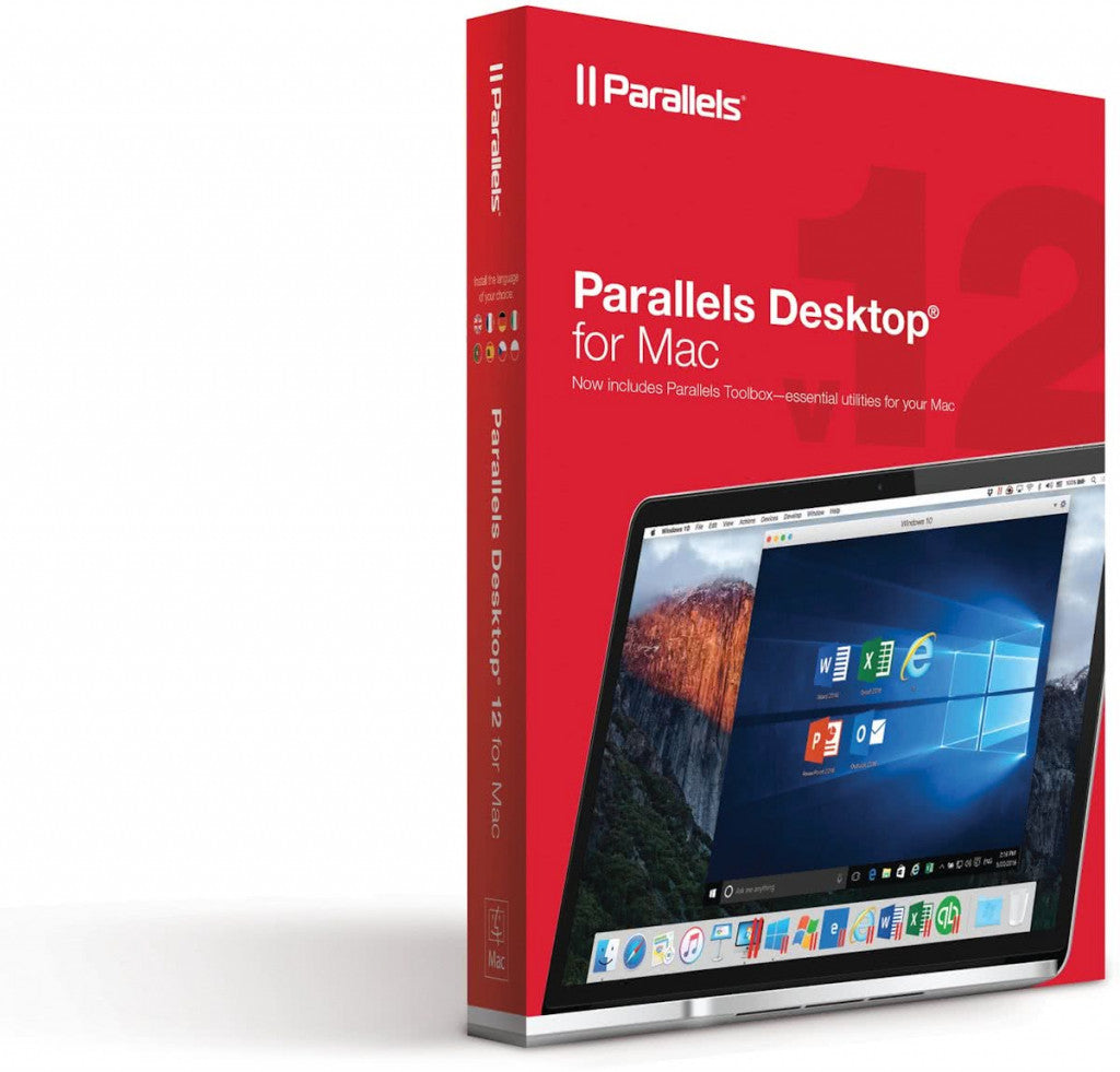Paralelo рarallels Desktop 12 para Mac Box Retail Box EU PDFM12L-BX1-EU