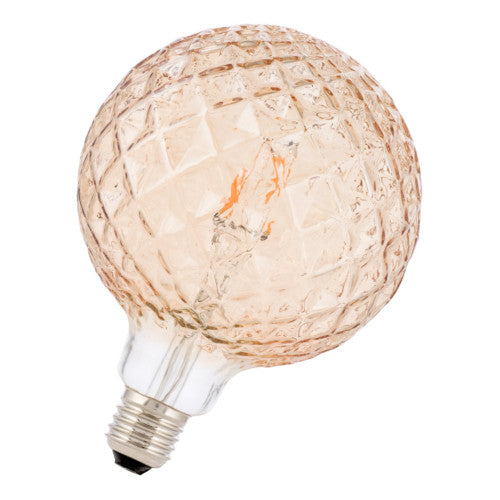 Lámpara LED de Bailey Pine Globe 125 E27 Clear Gold 3 Watt 2200K 922 DB 80100040601