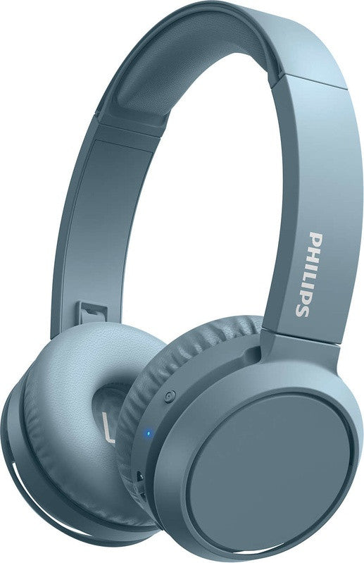 PHILIPS On-ear bluetooth koptelefoon compact fold 3 drive blauw TAH4205BL/00