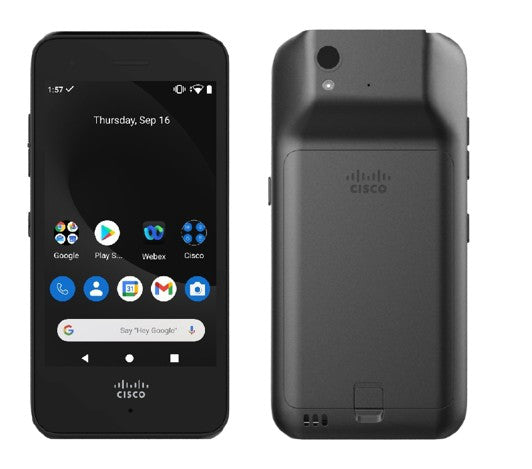 Cisco 840 10.2 cm (4 ") Android 10 USB Tipo-C 3 GB 32 GB 3040 MAH NEGRO