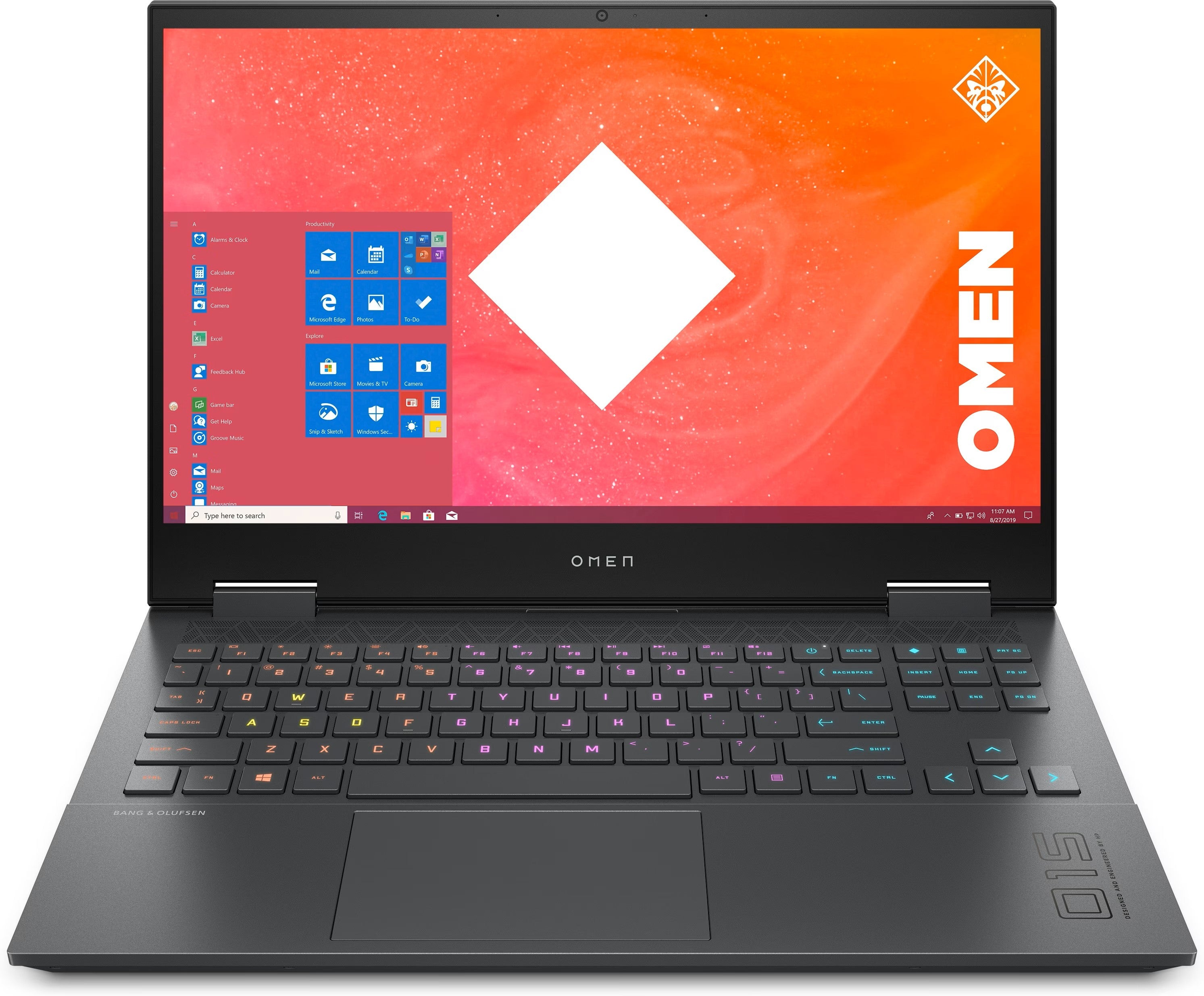 HP OMEN Omen 15 R7 5800H 16GB 1TB RTX 3070 Zilver 15,6" 46J71EA