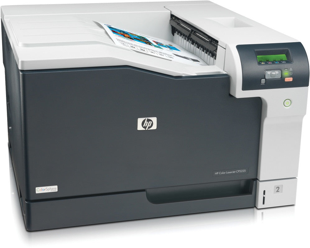 HP Color LaserJet Professional CP5225 CE710A – 20 ppm color / láser A3, Negro/Gris