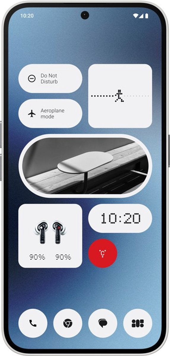 Nothing Phone (2a) 17 cm (6.7") Dual SIM Android 14 5G USB Type-C 8 GB 128 GB 5000 mAh Wit