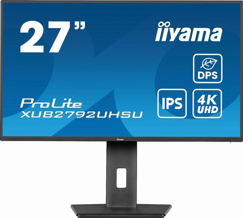 iiyama ProLite XUB2792UHSU-B6 computer monitor 68,6 cm (27") 3840 x 2160 Pixels 4K Ultra HD LED Zwart
