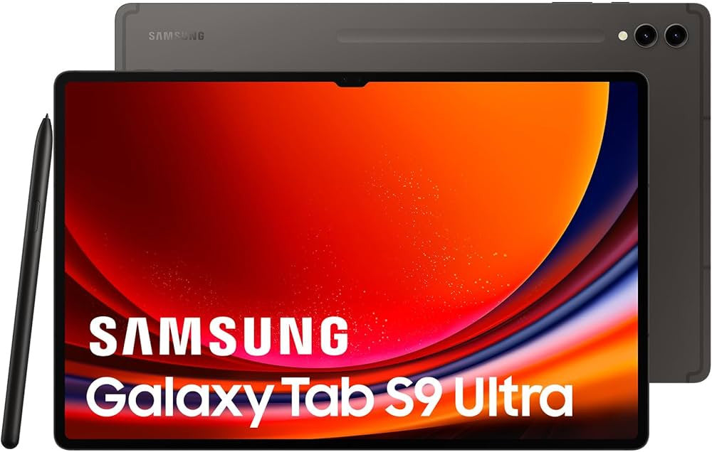 Samsung Galaxy Tab S9 Ultra Qualcomm Snapdragon 256 GB 37,1 cm (14.6") 12 GB Wi-Fi 6 (802.11ax) Android 13 Grafiet SM-X910NZAAEUB