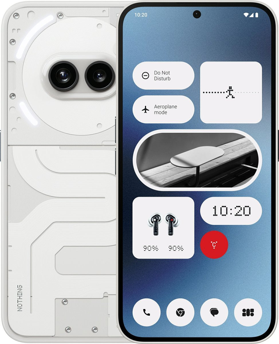 Nothing Phone (2a) 17 cm (6.7") Dual SIM Android 14 5G USB Type-C 8 GB 128 GB 5000 mAh Wit A10400065