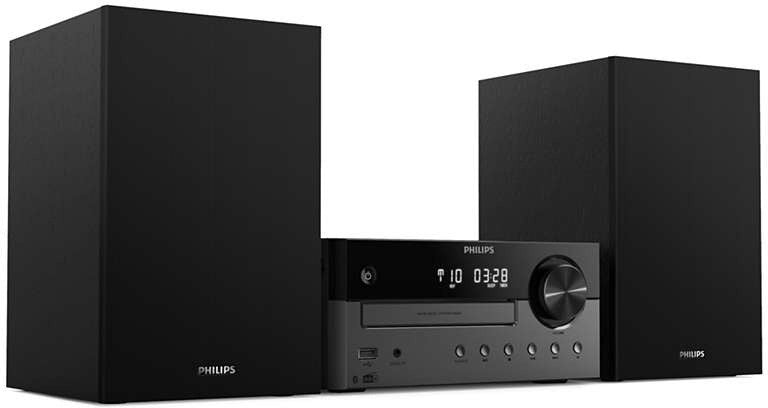 Philips TAM4505 Music System with DAB+, Bluetooth, CD and USB Charging TAM4505/12